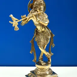 Exotic India Gold-Toned Religious Idol Showpiece-picture-21