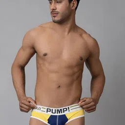 PUMP CLUB Basic Briefs ART221-Yellow-M-picture-52