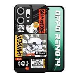QRIOH Typography Printed Silicone Oppo Reno14 5G Back Case-picture-22