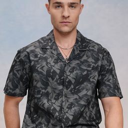 LOCOMOTIVE Men Floral Printed Casual Shirt-picture-20