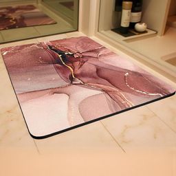 IVAZA Pink Silicone Bath Mat-image-0