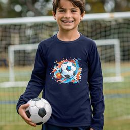 Trendyol Boys Graphic Printed Round Neck Cotton T-shirt-picture-33
