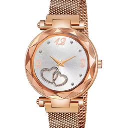 Miss Perfect Women Embellished Dial & Bracelet Style Straps Analogue Watch YP434-picture-10