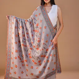 SWI Stylish Women Ethnic Motifs Woven Design Shawl-image-87