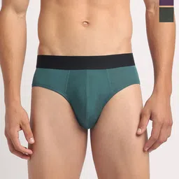 Cresmo Pack Of 3 Men IntelliSoft Antimicrobial Basic Briefs CR-B-SLD-P3-MUL-ESC-COMB-S-picture-12