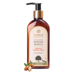KARMIC BEAUTY Natural Haircare Moroccan Argon Oil Keratin Conditioner - 200 gm-26