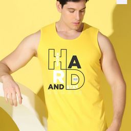 WOOSTRO Pack Of 2 Printed Combo Cotton Gym Vests VWS26(HARD YELLOW)(RUN WHITE)-image-71