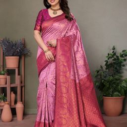 AVANTIKA FASHION Women Woven Design Zari Pure Silk Banarasi Saree-image-77