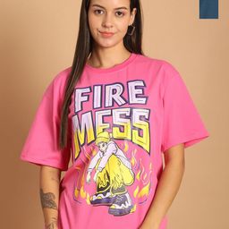 Dreambe Women Printed T-shirt-picture-1
