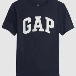 GAP Boys Brand Logo Printed Round Neck Cotton T-shirt-picture-31