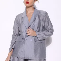 SHOWOFF Blazer With Shorts Co-Ords-image-69