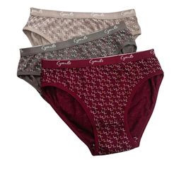 CYMRITE Women Set of 3 Multi Color Briefs-picture-47