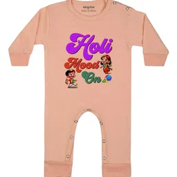 Arvesa Holi Mood On Printed Bodysuit-image-5