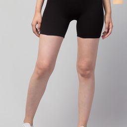 ULLAS Pack Of 2 Women Skinny Fit Cycling Sports Shorts-image-53