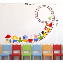 LANSTICK Toys With Train Wall Sticker-image-77