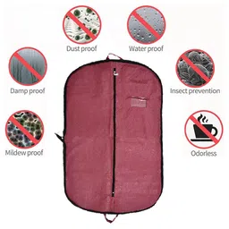 Kuber Industries Maroon Set of 1 Regular Multi-Utility Organisers image 5