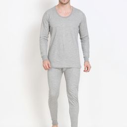 TOUCH WOOL Striped Cotton Thermal Set-picture-17