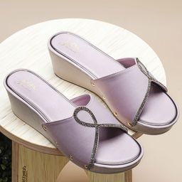 JM Looks Women Platform sandal chunky Heel Slip-on Sandal for casual Wear-image-55