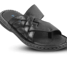 Metro Men Leather Comfort Sandals-image-78