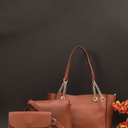 Bagsy Malone PU Structured Shoulder Bag-20