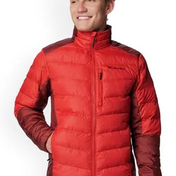 Columbia Men Mock Collar Colourblocked Lightweight Labyrinth Loop II Padded Jacket-picture-4