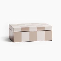 H&M Beige And White Lidded Storage Box-picture-16