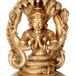 Exotic India Gold-Toned Religious Idol Showpiece-picture-7
