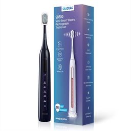 ORACURA SB300 Sonic Smart Electric Rechargeable Toothbrush - Black-picture-13