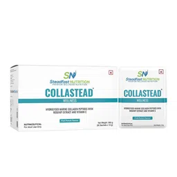Steadfast Nutrition CollaStead Marine Collagen Supplement - 300 g - Fruit Punch Flavor-18