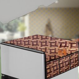 The Furnishing Tree Coffee Brown PVC Air Conditioner Cover-image-69