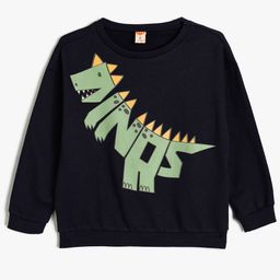 Koton Boys Graphic Printed Sweatshirt-picture-5