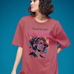 SMARTEES Women Printed Applique T-shirt-image-83