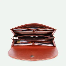 ZOUK Women Mughal Motif Kyra Flap Wallet image 5
