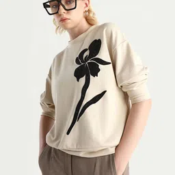 RAREISM Women Swer Light Beige Sweatshirt-picture-11