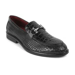 Tresmode Men Leather Driving Shoes-image-33