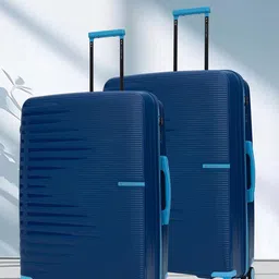 Nasher Miles Havelock Set Of 2 Textured Hard-Sided Trolley Bags-55