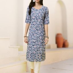 Ethnic basket Women Multi Kurtas-picture-48