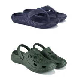 PENNEN Set Of 2 Self Design Clogs-picture-2