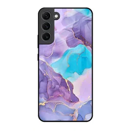 QRIOH Abstract Printed Samsung Galaxy S22 Plus Back Case Mobile Accessories-42