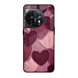 QRIOH Sweetheart Printed Sleek & Lightweight Silicone OnePlus 11 5G Glass Back Case-image-100