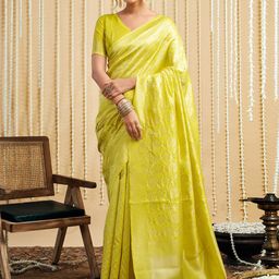 KALINI Woven Design Zari Banarasi Saree-picture-33