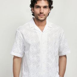 RARE RABBIT Men Comfort Floral Opaque Printed Casual Shirt-picture-7