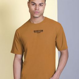MOUNTAIN COLOURS Men Printed Round Neck T-shirt-image-66