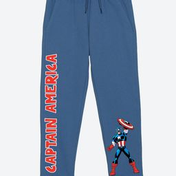 YK Marvel Boys Graphic Printed Cotton Joggers-image-93