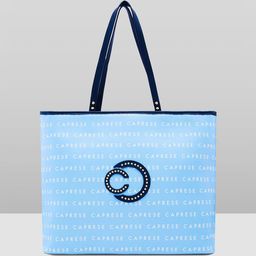 Caprese Women Typography Printed Structured Leather Shoulder Bag-10