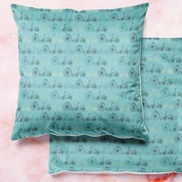 ArtzFolio Multicoloured Set of 2 Square Cushion Covers-79
