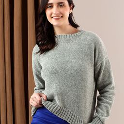 Stylecast X Kotty Women Ribbed Cotton Pullover-image-59