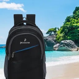 Pockester Men Brand Logo Backpack-48