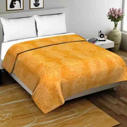Doristyle Gold 300 GSM SOLID MINK Double Bed Blanket-picture-14