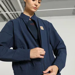 Puma First Mile Mock Collar Running Jacket-image-8